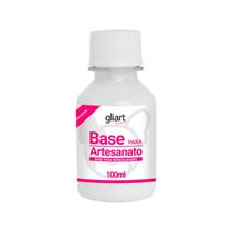 Base Acrílica p/ Artesanato 100mL - Gliart Base Acrílica p/ Artesanato 100mL - Gliart
