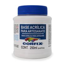 Base Acrílica para Artesanato 250ml Corfix