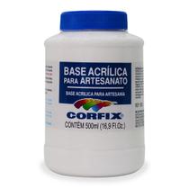 Base Acrílica para Artesanato 500ml Corfix