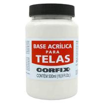 Base Acrílica para Telas 500ml Corfix Base Acrílica para Telas 500ml Corfix