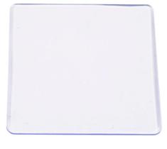 Base acrílica quadrada 5x5 pacote com 6 peças