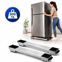 Base Ajustável Antiderrapante para Geladeira Máquina