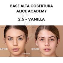 Base Alice Academy Alta Cobertura Efeito Matte Original - Tom 2.5