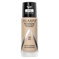 Base Almay Skin Perfecting Comfort Matte 30 ml 100 Cool Ivory