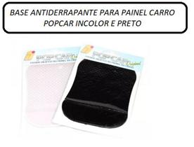 Base antiderrapante para painel carro popcar incolor e preto
