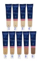 Base Antioxidante Mia Make - Cores Claras, Médias e Escuras.