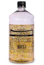 Base aromatizador glitter dourado 900ml limne