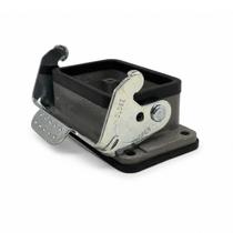 Base Baixa Para Tomada Multipolar BTM-6AG-LB 1 Trava Frontal BHS Base Baixa Para Tomada Multipolar BTM-6AG-LB 1 Trava Frontal BHS