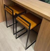 Base Banqueta Alta de Ferro Base Banqueta Alta de Ferro