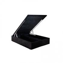 Base Baú Camurça Super King 193x203x39cm Ortobom