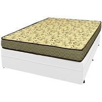 Base Baú em material sintético com Colchão Pasquale Wave Casal D33 Paropas 60x188x138cm Cor Branco Base Baú em material sintético com Colchão Pasquale Wave Casal D33 Paropas 60x188x138cm Cor Branco