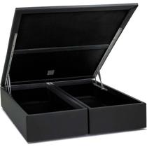 Base Baú Ortobom Casal Sintetico Cinza 138x188x35 Base Baú Ortobom Casal Sintetico Cinza 138x188x35