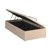 Base Bau Para Cama de Solteiro 88x188 Ortobom Physical com Pistao e Espaco Interno Base Bau Para Cama de Solteiro 88x188 Ortobom Physical com Pistao e Espaco Interno