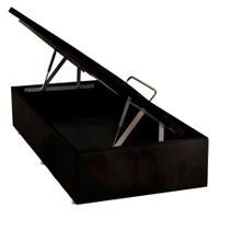 Base Baú Phy Camurça Preto Solteiro 88x188x39cm - 1051612176 - ORTOBOM
