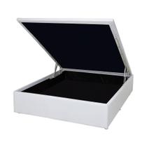 Base Baú Physical Branco Casal (138x188x39) - Ortobom Base Baú Physical Branco Casal (138x188x39) - Ortobom