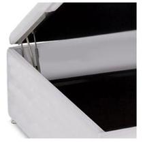 Base Baú Physical Branco Solteiro (88x188x25) - Ortobom Base Baú Physical Branco Solteiro (88x188x25) - Ortobom