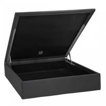 Base Baú Physical Camurça Casal 138x188x39cm Ortobom