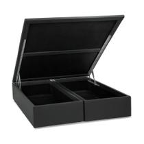 Base Baú Physical Cinza Queen (158X198X39) - Ortobom Base Baú Physical Cinza Queen (158X198X39) - Ortobom