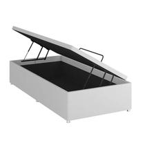 Base Baú Physical material sintético Branco Solteiro 88x188x42,5 Ortobom Base Baú Physical material sintético Branco Solteiro 88x188x42,5 Ortobom