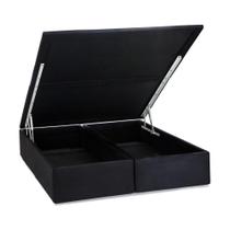 Base Baú Physical Preto Queen (158X198X39) - Ortobom