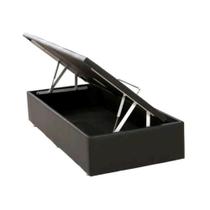 Base Baú Physical Preto Solteiro (88x188x39) - Ortobom Base Baú Physical Preto Solteiro (88x188x39) - Ortobom