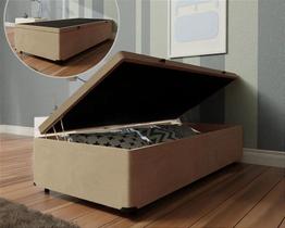 Base Baú Solteirão DF Premium - Econômica 36cm com Pés Ajustáveis