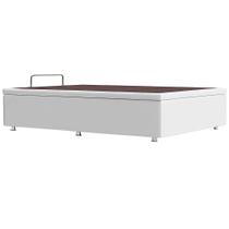 Base Baú Sommier Casal em material sintético 48x188x138cm Ortobom Cor Branco