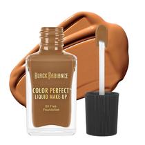 Base Black Radiance Color Perfect Liquid 30 ml de especiaria de rum