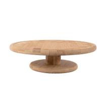 Base boleira / porta bolo com pé de bambu linha sense ou Base boleira / porta bolo com pé de bambu linha sense ou