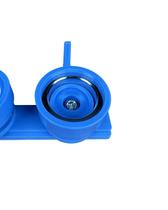 base boton matrix 37 mm azul