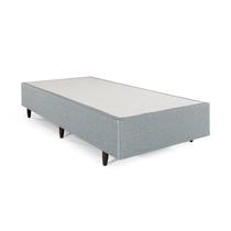 Base Box 79x198x28cm Meditare Cinza Herval Cinza Base Box 79x198x28cm Meditare Cinza Herval Cinza