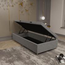 Base Box Baú 88cm Suede Multi JSW