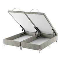 Base Box Baú Bipartido Queen Spubio Incofal 158x198x40cm