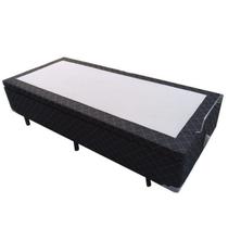 Base Box Baú Blindado Solteirão AColchoes Poliéster Preto 49x96x203 Base Box Baú Blindado Solteirão AColchoes Poliéster Preto 49x96x203