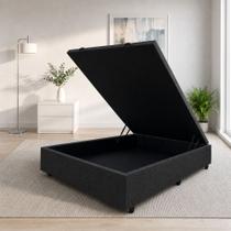 Base Box Bau Casal 138cm Linho Premium Damulti Base Box Bau Casal 138cm Linho Premium Damulti