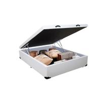 Base Box Baú Casal 138x188 material sintético