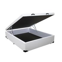 Base Box Baú Casal Branco