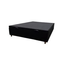 Base Box Baú Casal com Pistão a Gás 138x188cm Smart YesCasa Base Box Baú Casal com Pistão a Gás 138x188cm Smart YesCasa