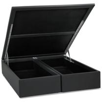 Base Box Baú material sintético Casal 138x188x39cm Ortobom