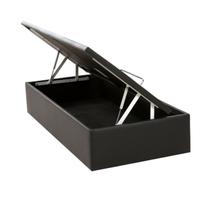 Base Box Baú material sintético Solteiro Ortobom 39x88x188cm Marrom