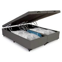 Base Box Baú Queen 1,58x1,98 material sintético