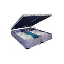 Base Box Baú Queen 158x198 Suede