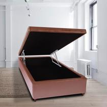 Base Box Baú Solteiro 88x188x46cm Luana Multimóveis CR35380 Base Box Baú Solteiro 88x188x46cm Luana Multimóveis CR35380