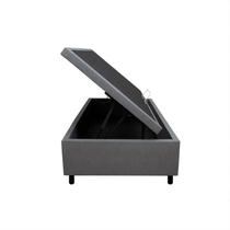 Base Box Baú Solteiro 96x203x40cm material sintético Base Box Baú Solteiro 96x203x40cm material sintético