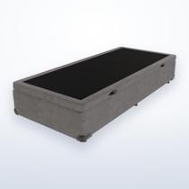 Base Box Baú Solteiro Cinza Smart 36x88x188 Base Box Baú Solteiro Cinza Smart 36x88x188