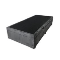 Base Box Bau Solteiro Premium Santo Box Suede 47x78x188