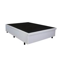 Base Box Baú Viúva 128x188x42cm material sintético Base Box Baú Viúva 128x188x42cm material sintético