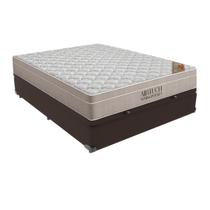 Base Box Baú Viúva e Colchão Molas Ensacadas Airtech Spring Pocket Ortobom Marrom Base Box Baú Viúva e Colchão Molas Ensacadas Airtech Spring Pocket Ortobom Marrom