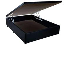 Base Box Baú Viúva Preto 128x188