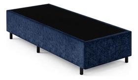 Base Box cama Solteiro 188x88x38cm Suede